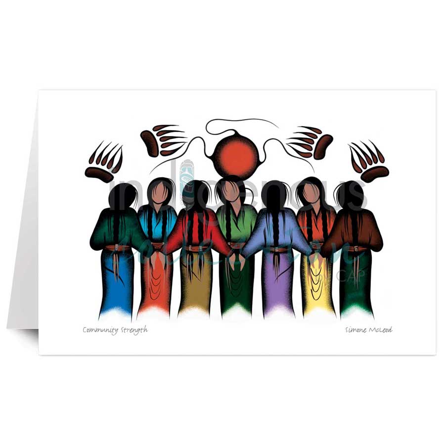 Community Strength by artist Simone McLeod