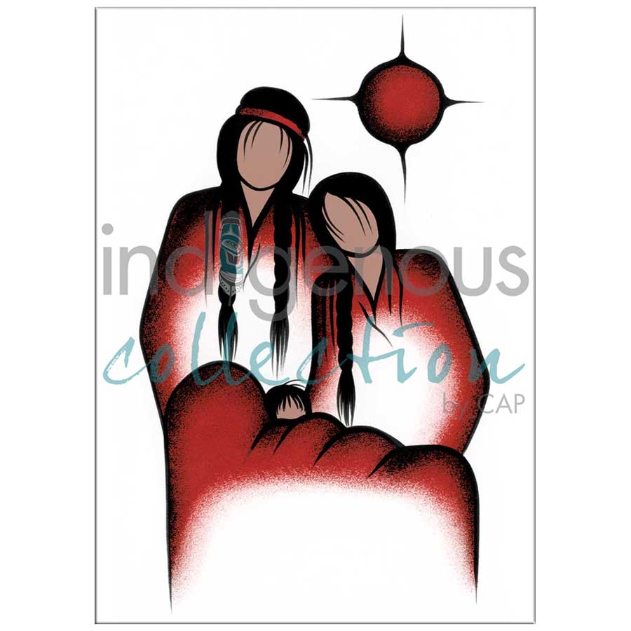 The Gift (Red) Canvas Prints