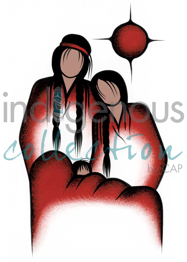 The Gift (Red) by artist Simone McLeod