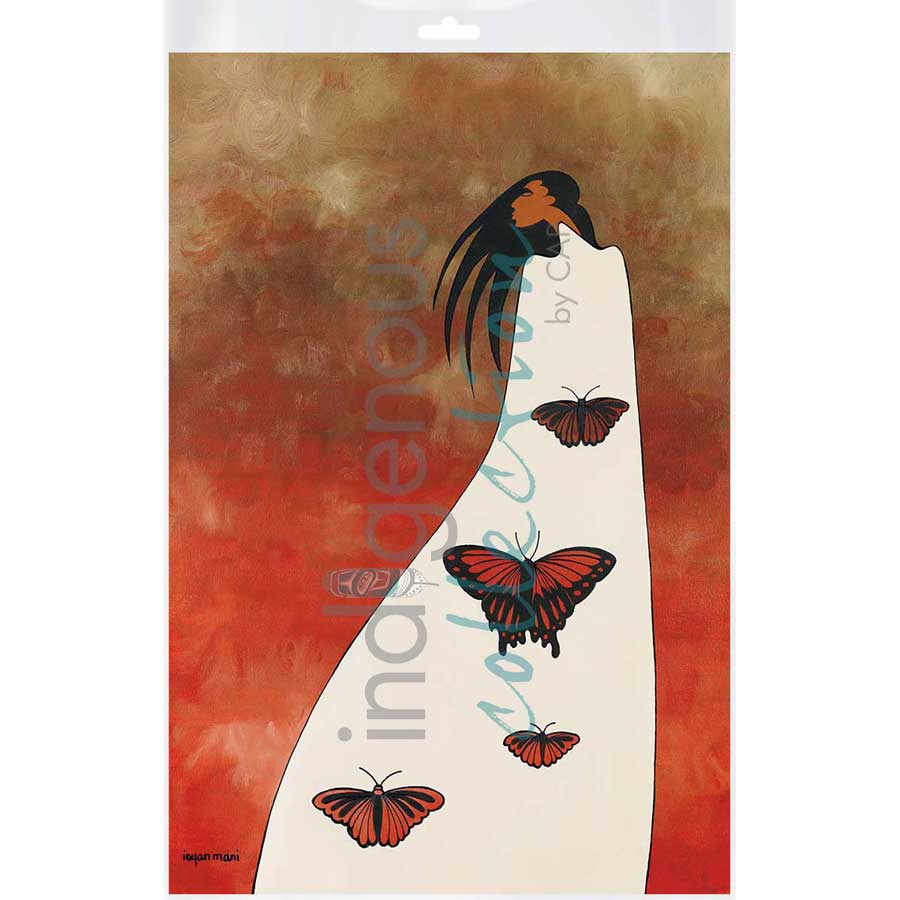 The Guardian of the Monarch by artist Maxine Noel - Santee Oglala Sioux. Indigenous Collection