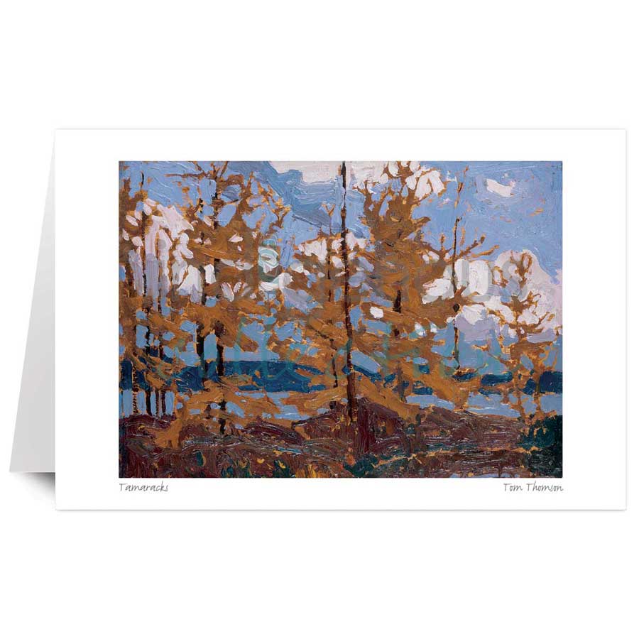 Tamaracks by artist Tom Thomson