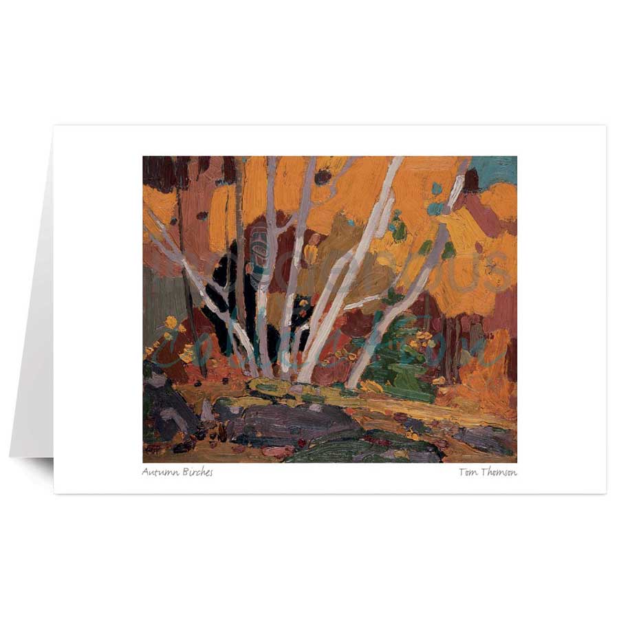 Autumn Birches by artist Tom Thomson