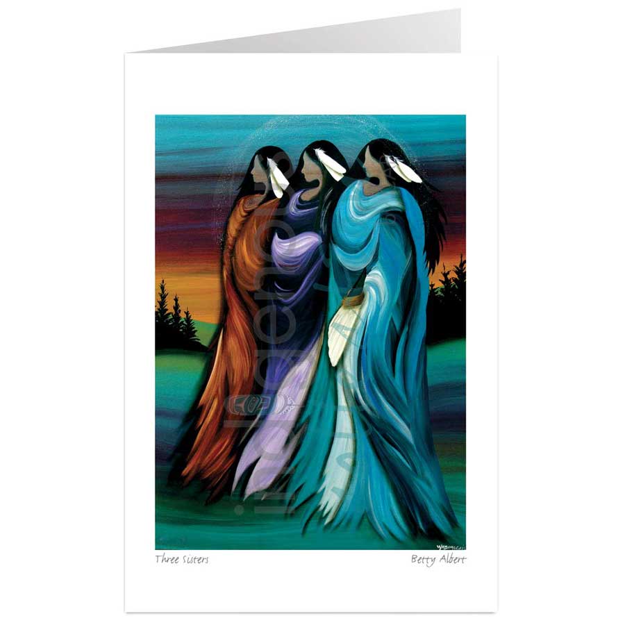 Three Sisters by artist Betty Albert