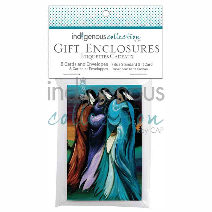 Three Sisters Gift Enclosure Cards by artist Betty Albert