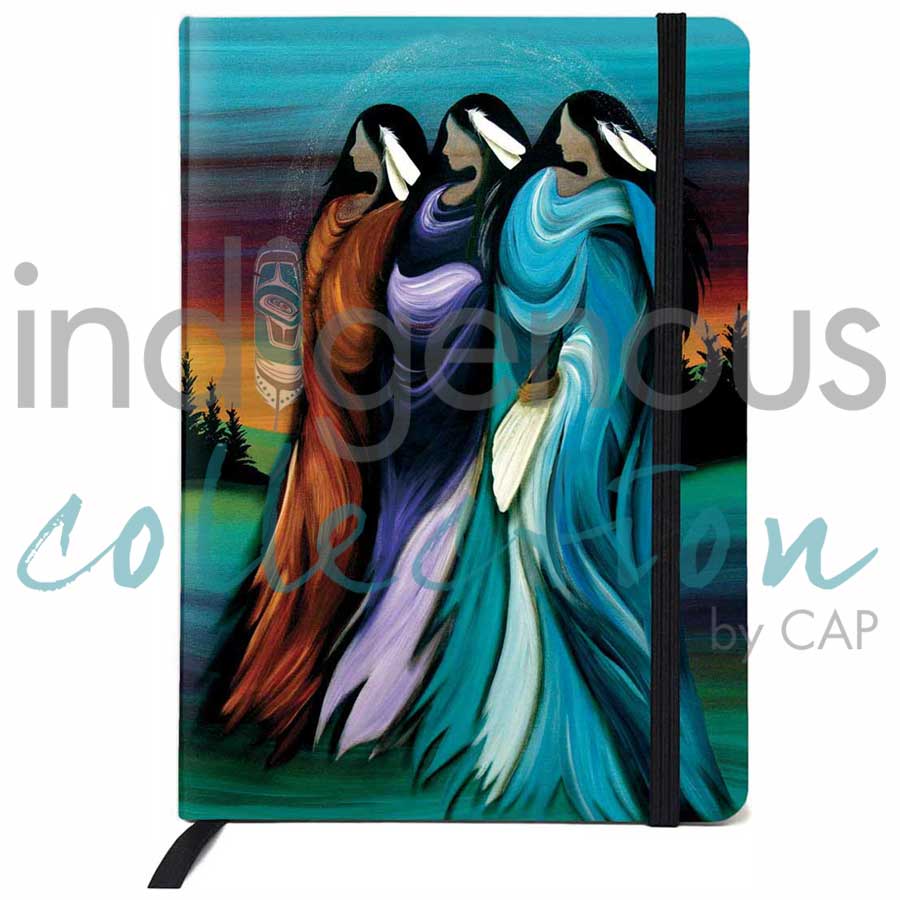 Three Sisters Journal by artist Betty Albert. Indigenous Collection.