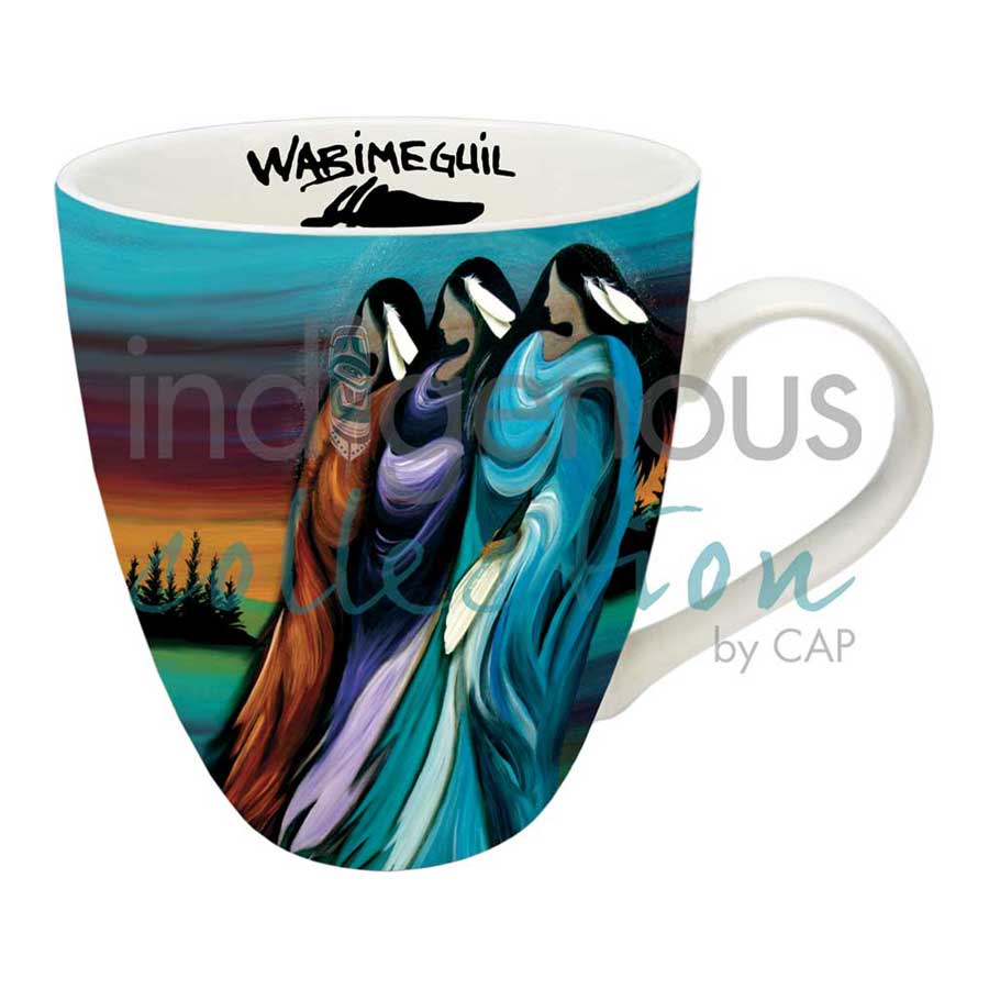 Three Sisters 18 oz. Signature Mug by artist Betty Albert