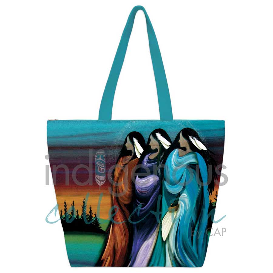 Three Sisters Large Tote Bag