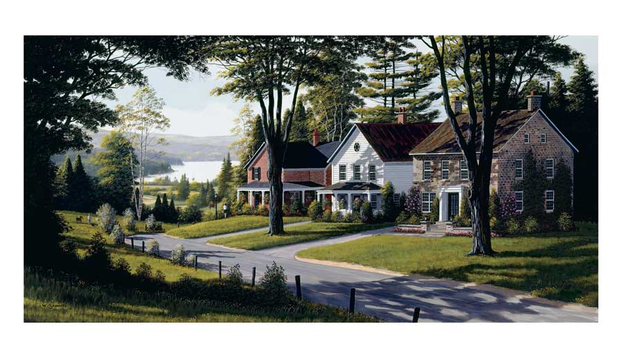 Cul-de-sac by artist Bill Saunders