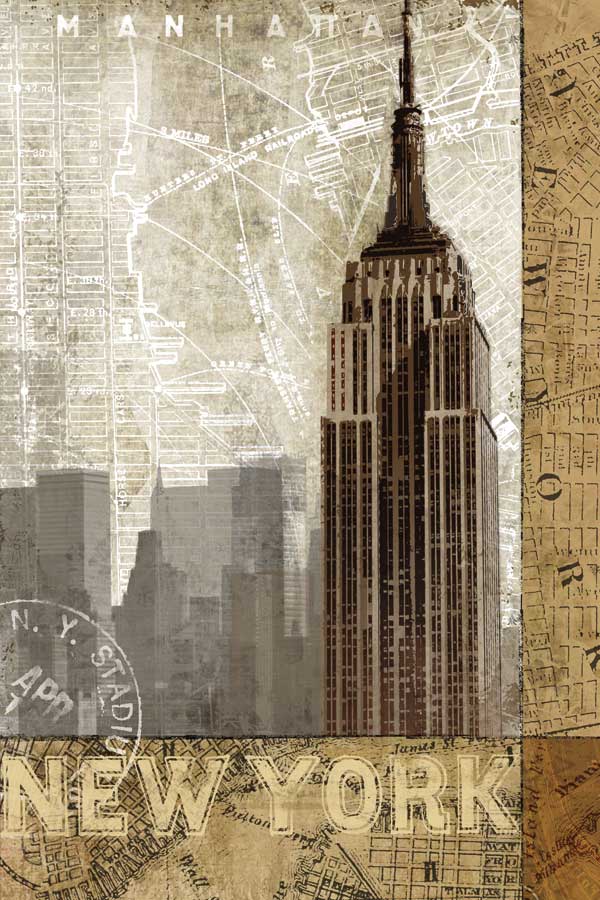 Autumn in New York by artist Keith  Mallett