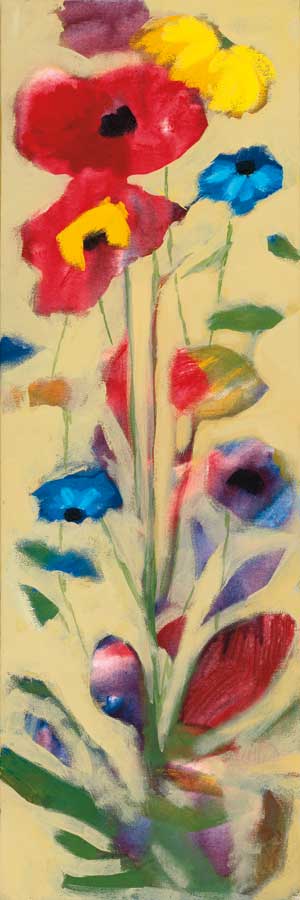 Wildflowers I by artist Jennifer Zybala 