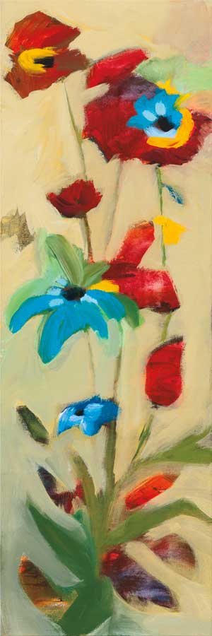 Wildflowers II by artist Jennifer Zybala 