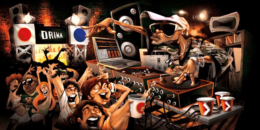 The Party by artist Adam Perez