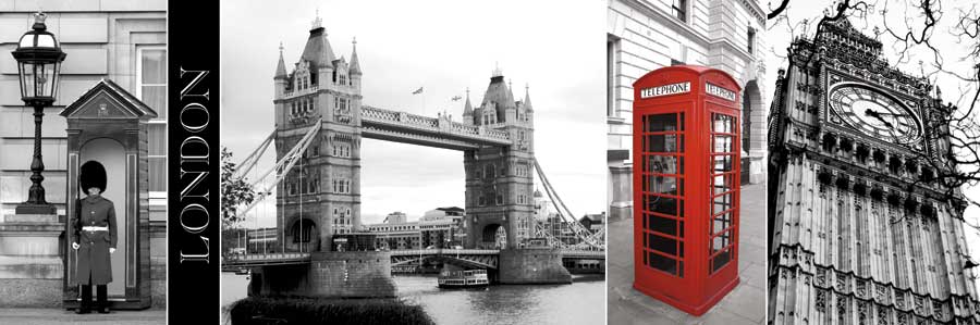 A Glimpse of London by artist Jeff Maihara