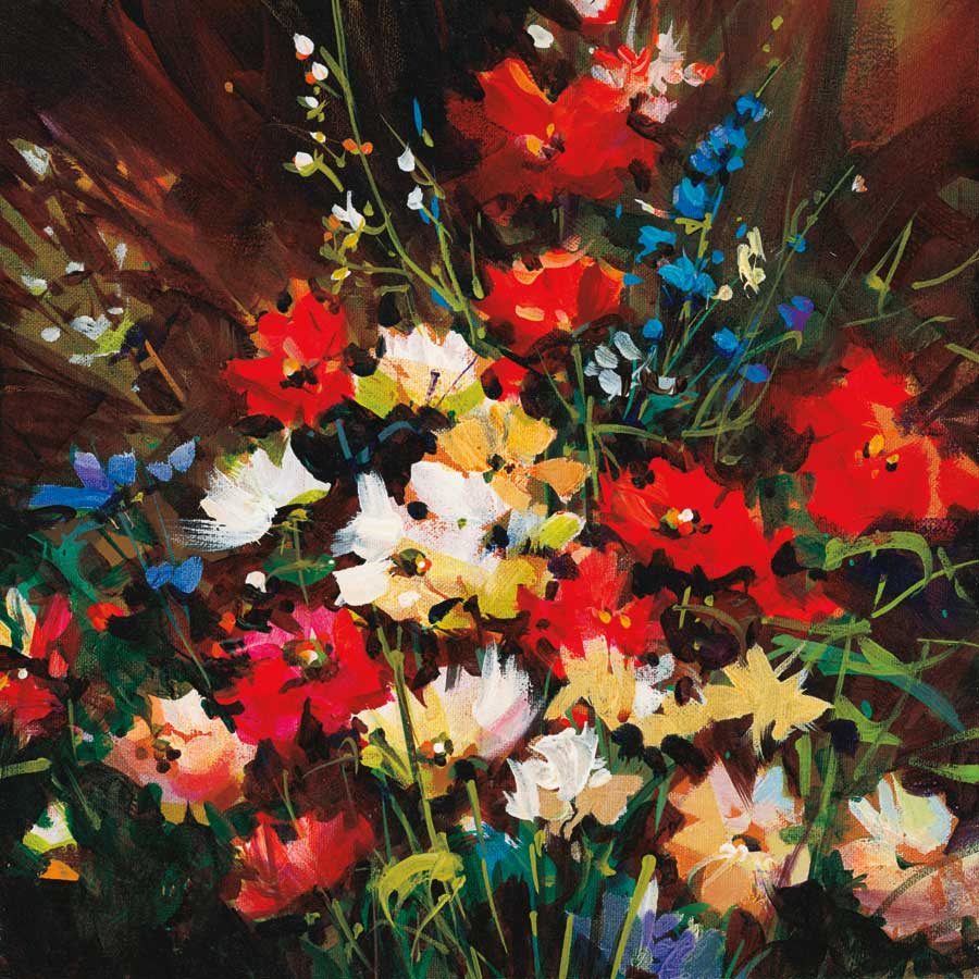 Color Splash I by artist Nancy O'Toole