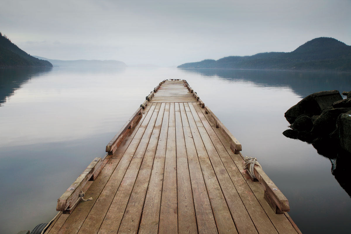Off Orcas Island by artist Michael Cahill