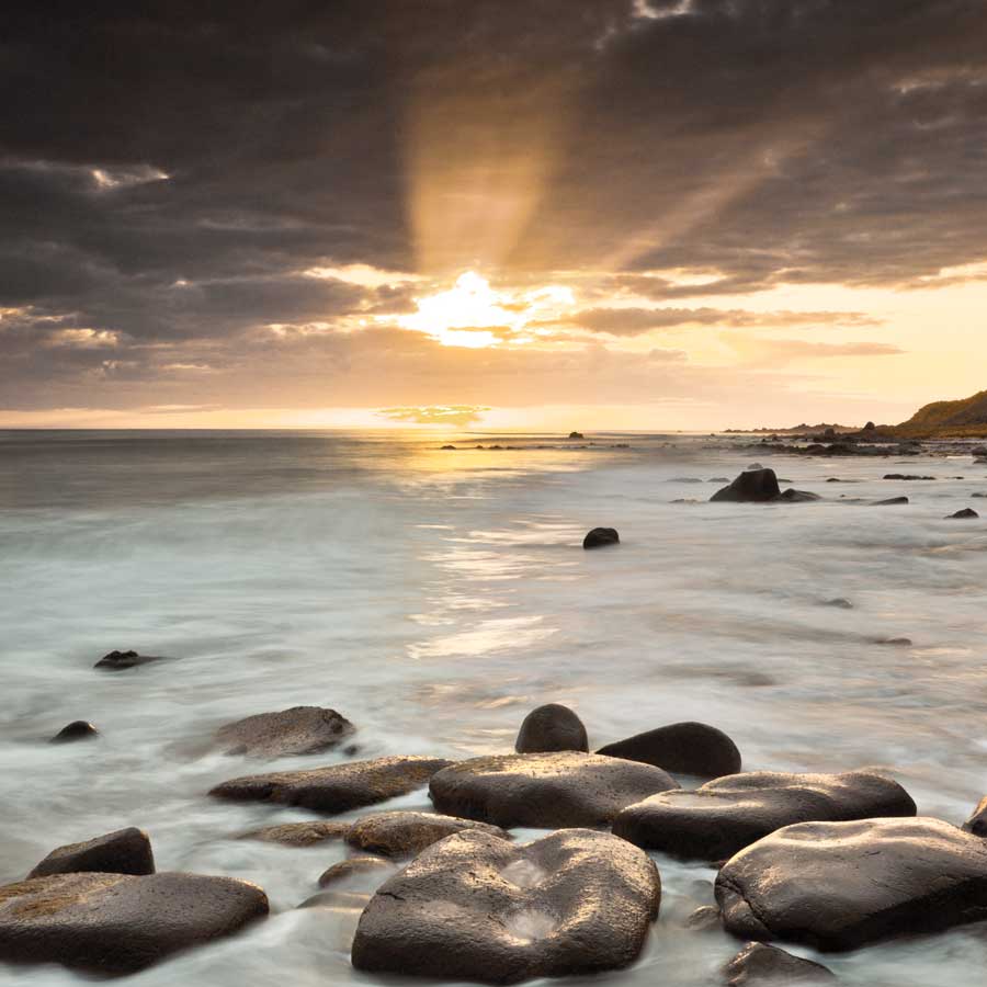 Nordic Sunset by artist Assaf Frank