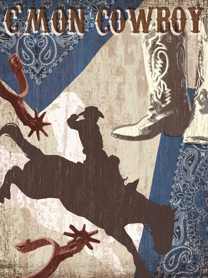 C'mon Cowboy by artist Tandi Venter