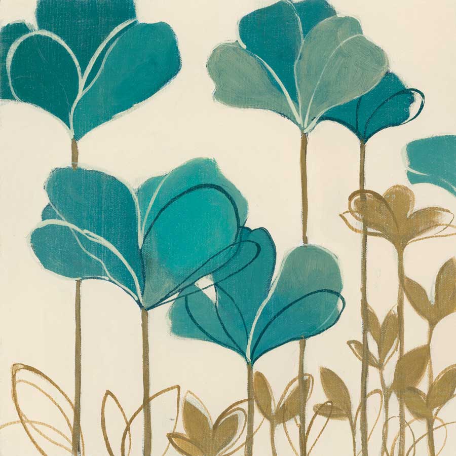 Ladybug Flowers II by artist  MARIA