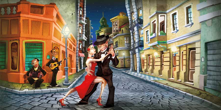 Tango by artist Adam Perez