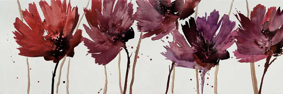 Blushing Blooms by artist Natasha Barnes