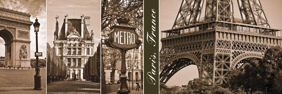 A Glimpse of Paris by artist Jeff Maihara