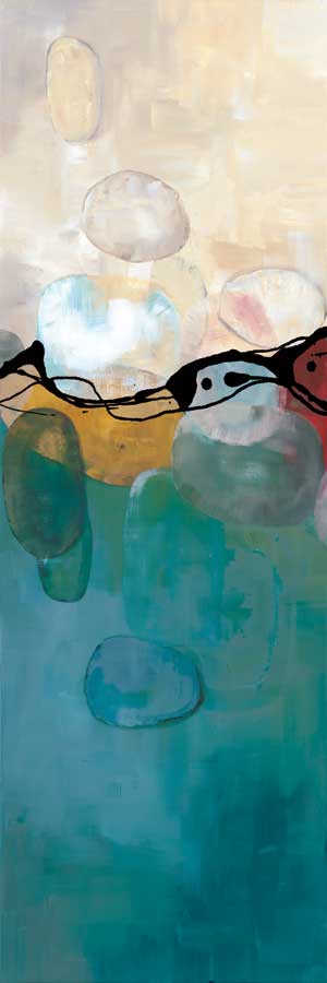 Retro Jewels I by artist Laurie Maitland