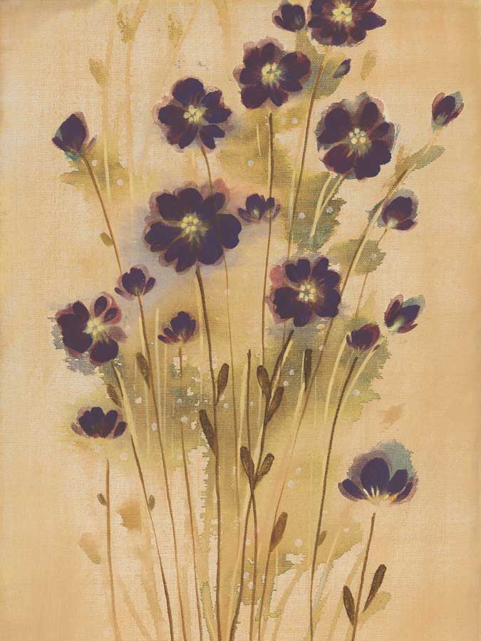 Aubergine Elegance by artist  MARIA