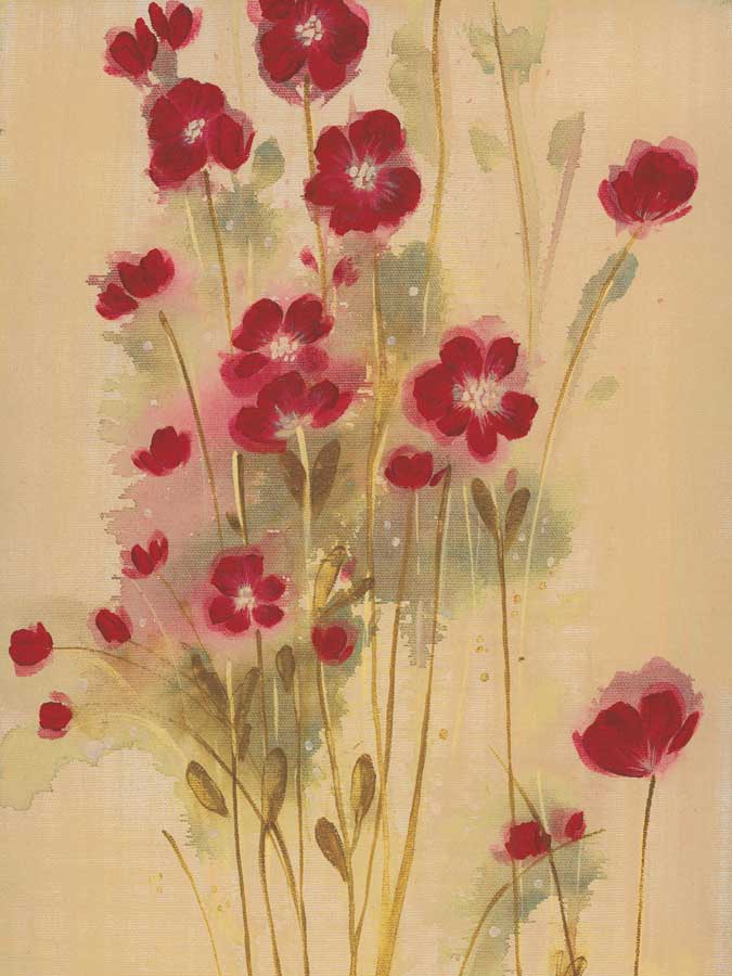 Crimson Elegance by artist  MARIA