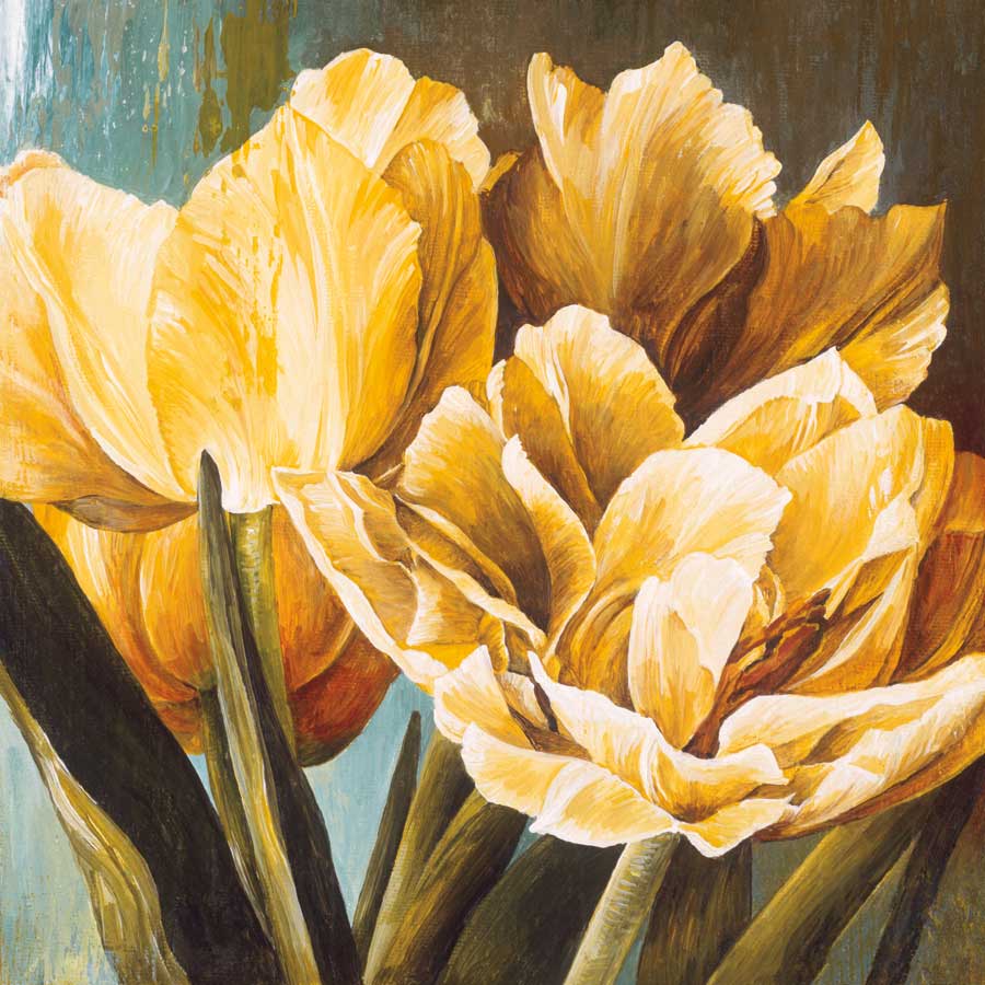 Floral Radiance II by artist Linda Thompson