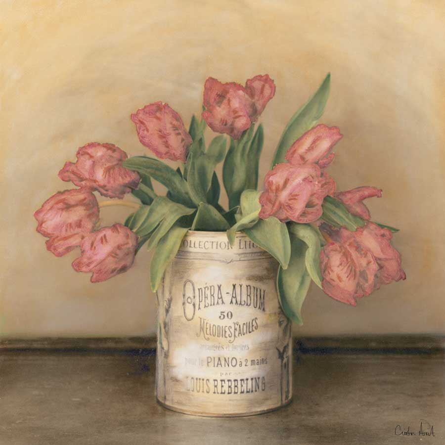 Royal Tulips by artist Cristin Atria