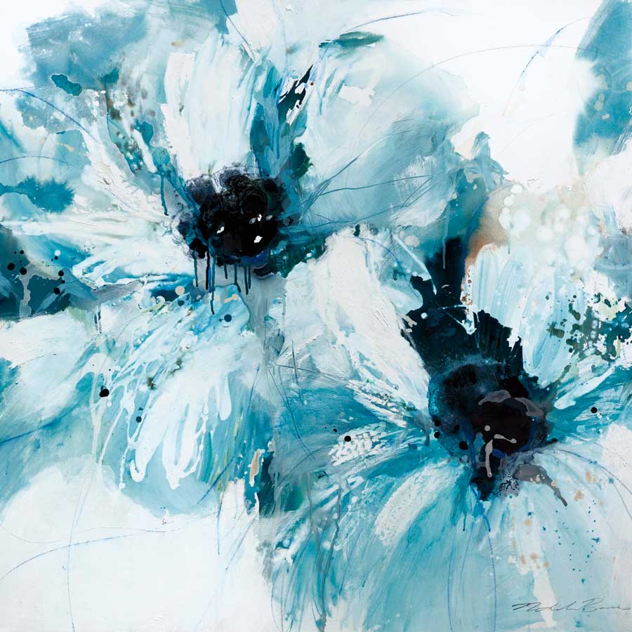 Blue Crush I by artist Natasha Barnes