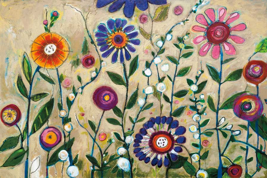 Garden Party by artist Georgia Eider