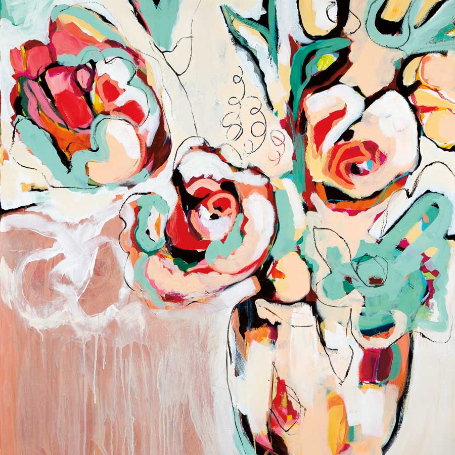 Subtle Flourish by artist Angela Maritz