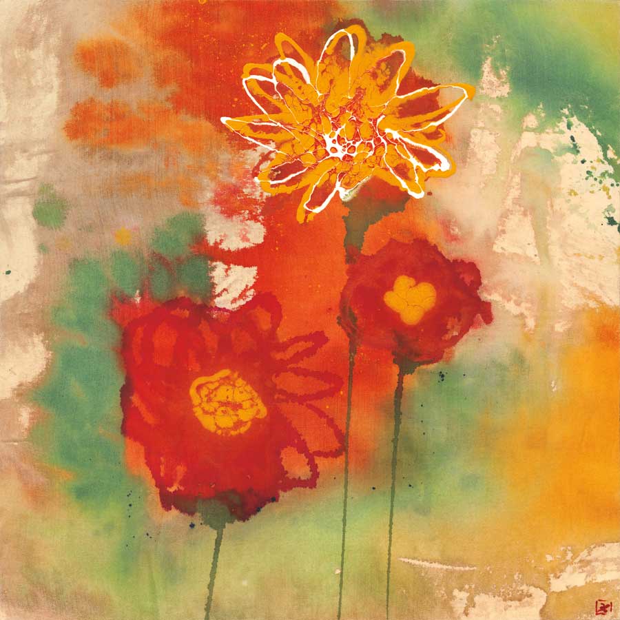 Sunflowers I by artist Aunaray Carol  Clusiau 