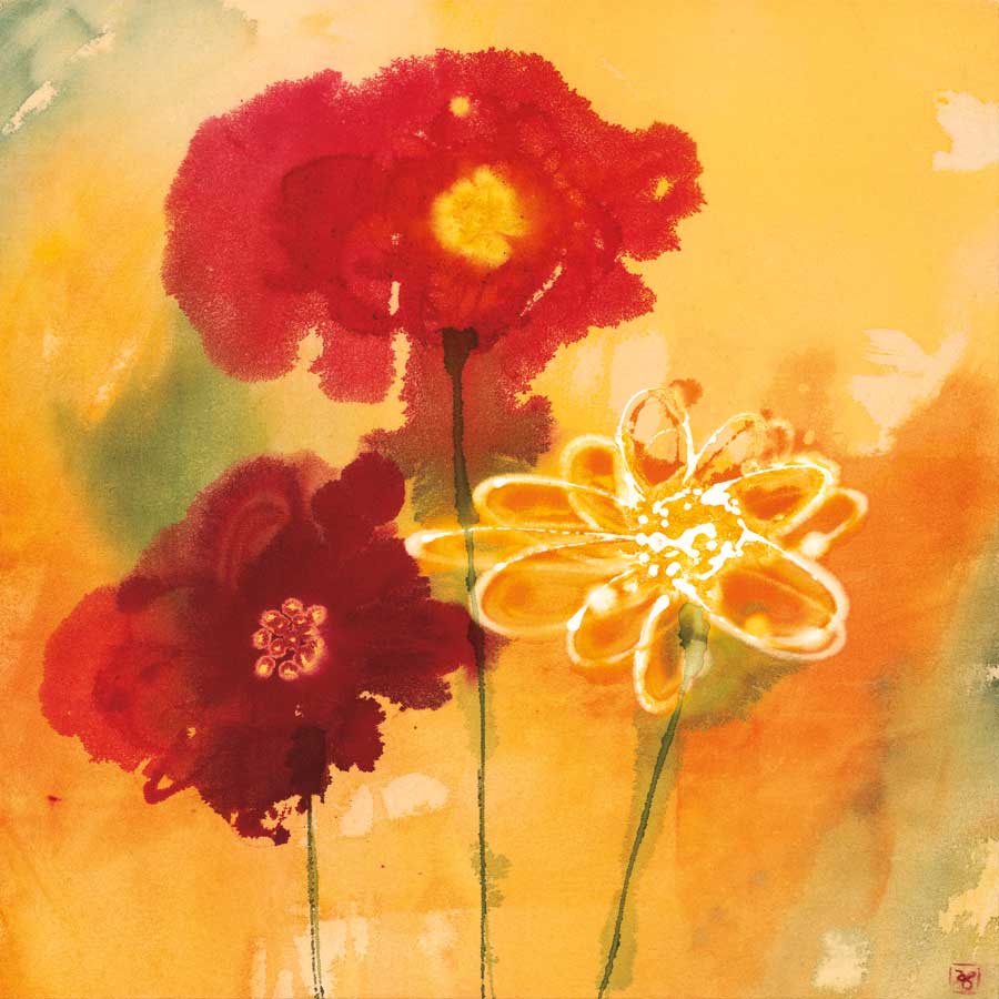 Sunflowers II by artist Aunaray Carol  Clusiau 