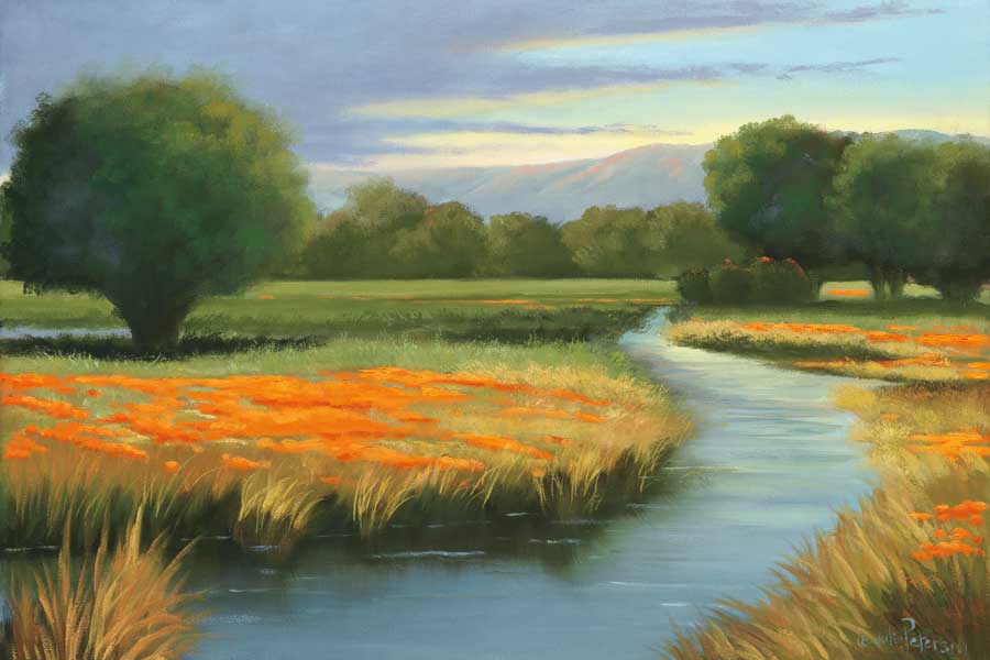 California Orange by artist Julie Peterson