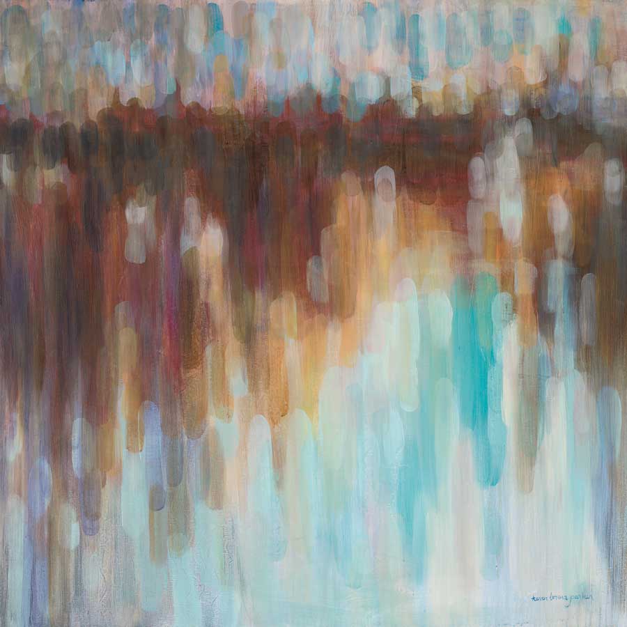 Lights on the Harbour by artist Karen Lorena Parker