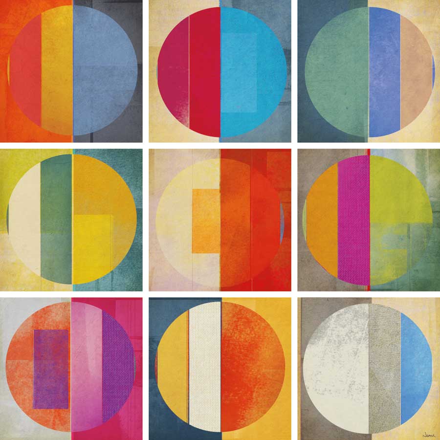 Pattern Tiles I by artist  NOAH