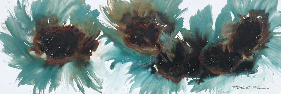 Peacock Dance by artist Natasha Barnes