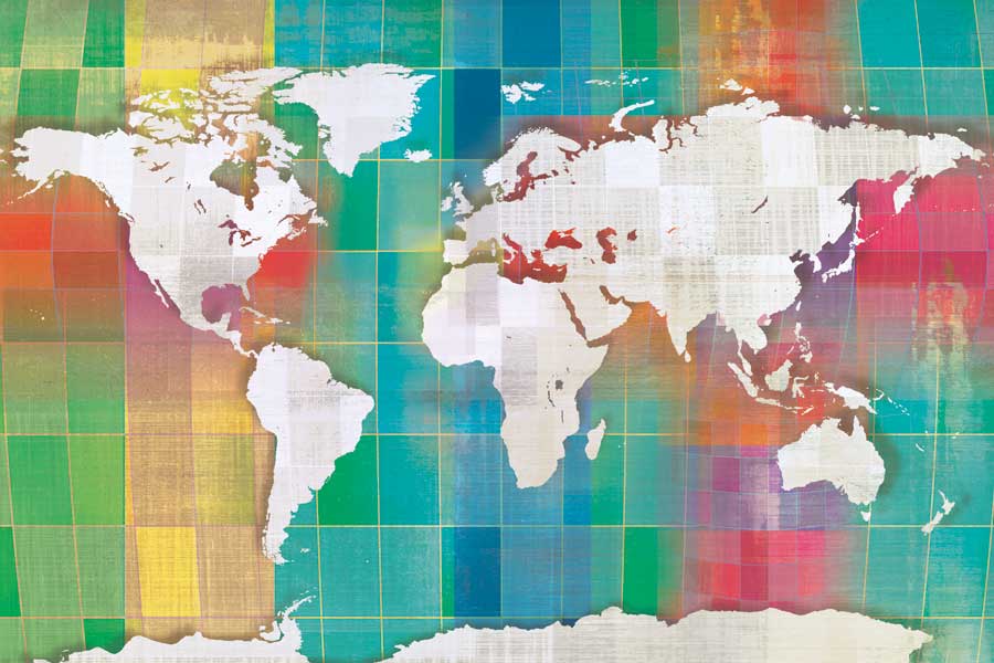 Color My World by artist Tandi Venter