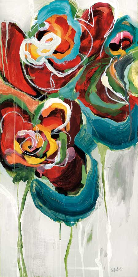 Wasabi Rose II by artist Angela Maritz