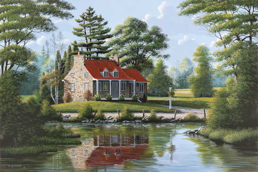 Summer Breeze by artist Bill Saunders