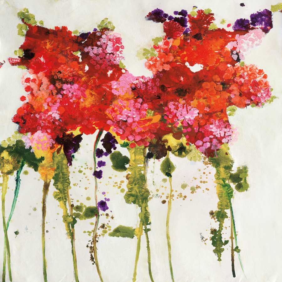 Dandy Flowers II by artist  Natasha Barnes