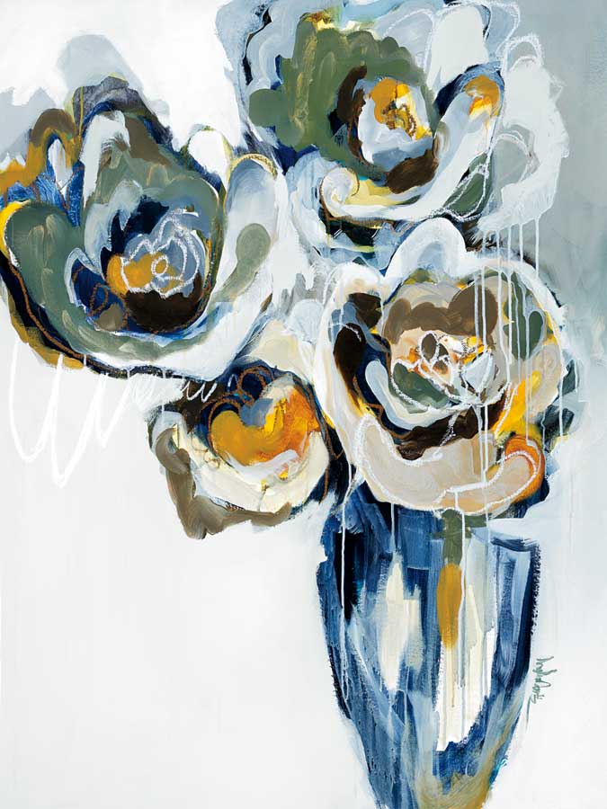 Blooms of Earl Gray by artist  Angela Maritz