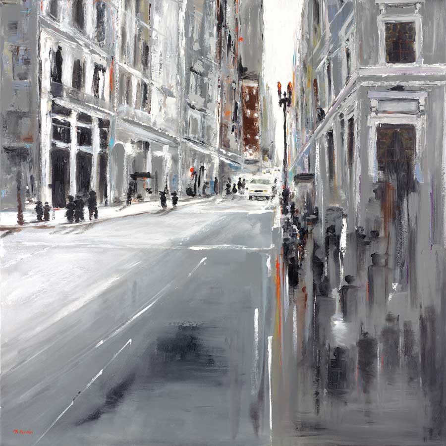 Paris by artist  Aziz Kadmiri