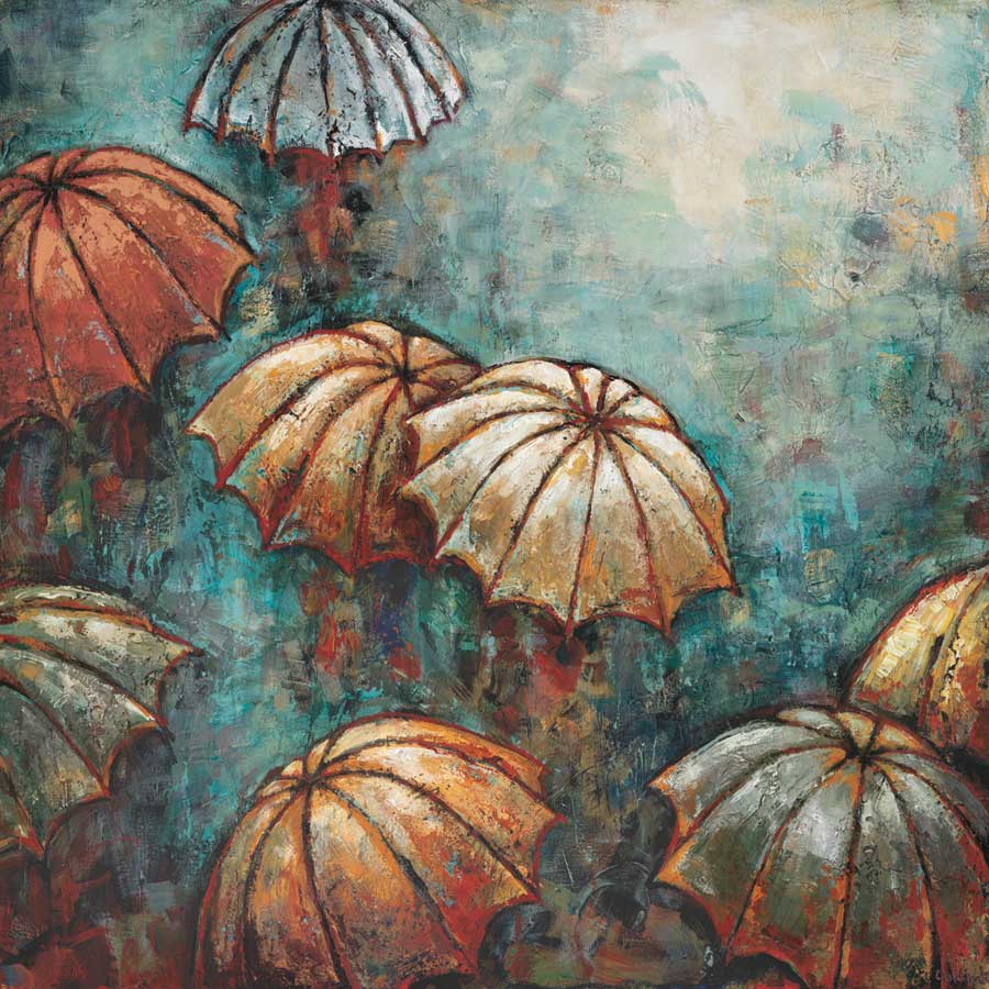 Umbrellas by artist  Crystal Heath