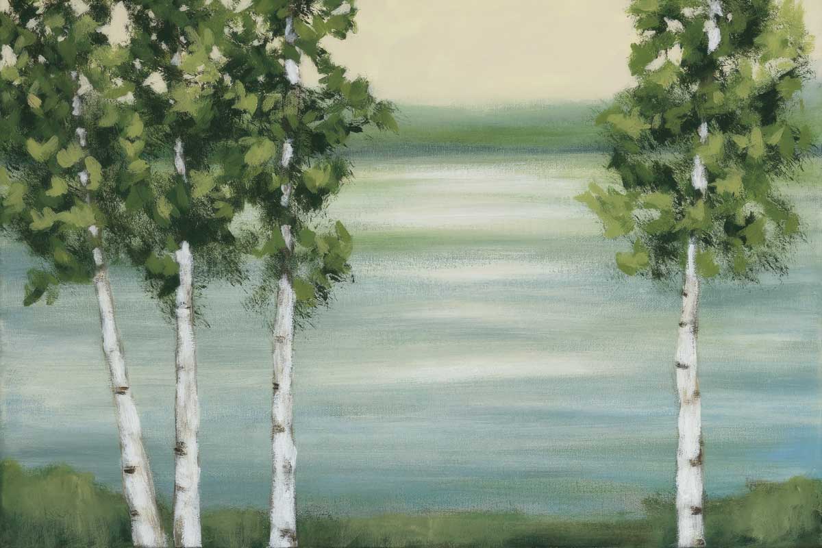 Quiet Lake by artist  Rita Vindedzis