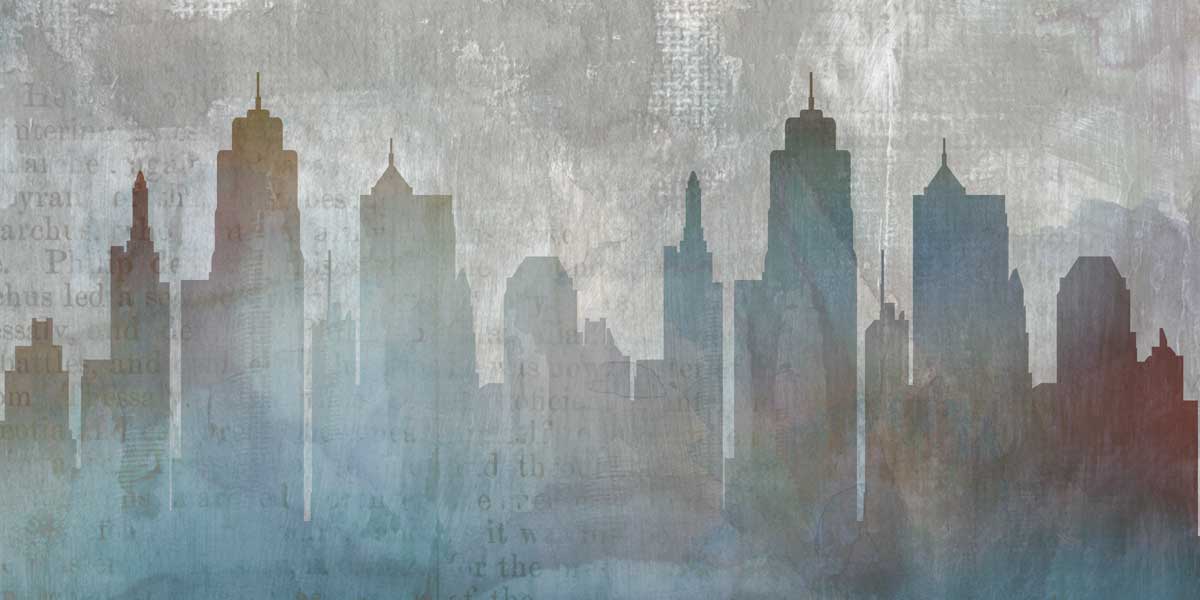 Urban Reflections by artist  Louis Duncan-He