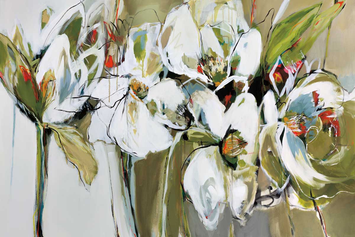 Spring Blooms by artist  Angela Maritz