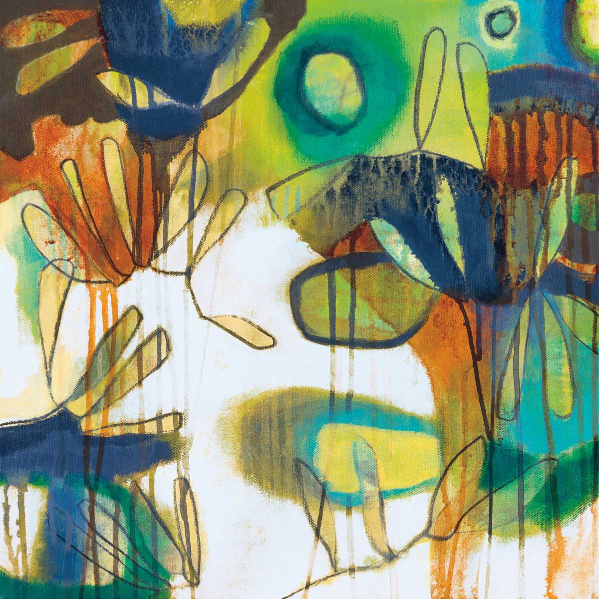 Tropical Burst I by artist  Jennifer Weber